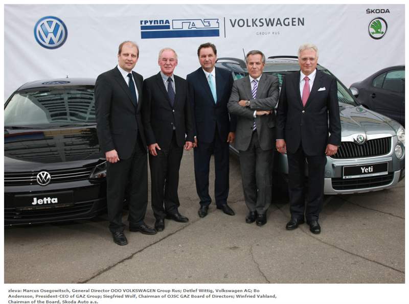 Volkswagen Group Rus a GAZ Group dohodly...